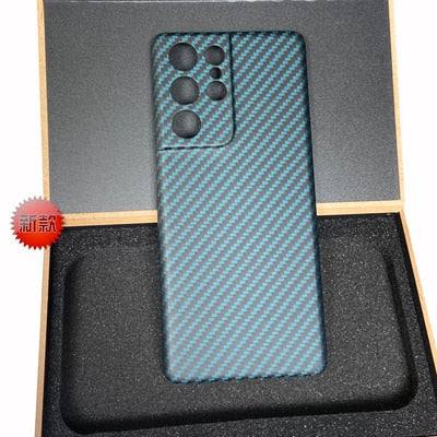 Real Carbon Fiber Phone Case For Samsung Ga;axy S21 Series - Premium Mobile Phone Cases from Dressmycell.com - Just $42.00! Shop now at Dressmycell.com Real Carbon Fiber Phone Case For Samsung Ga;axy S21 Series - Premium Mobile Phone Cases from Dressmycell.com - Just $42.00! Shop now at Dressmycell.com